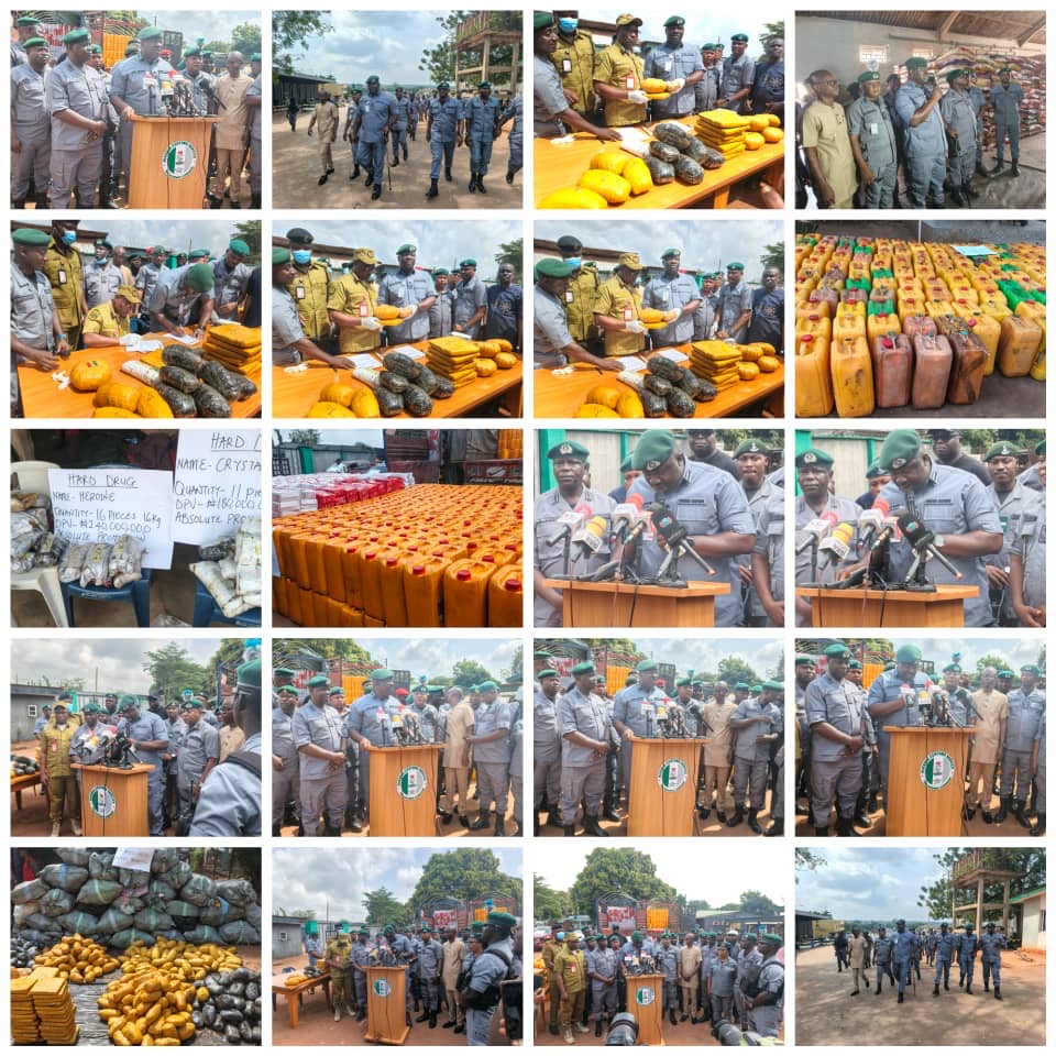 ₦2.006bn Seized in 11 Days as Ogun I Customs Records ₦27.2m Revenue 1 199e6a84 2647 459f 92d6 d4906911338f