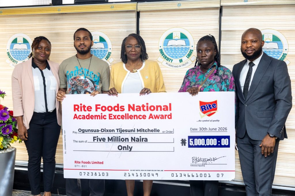UNILAG Vice Chancellor Lauds Rite Foods for National Academic Excellence Award Initiative 1 IMG 6119